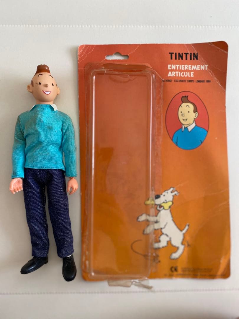 タンタンの冒険旅行 フィギュア　1986年製