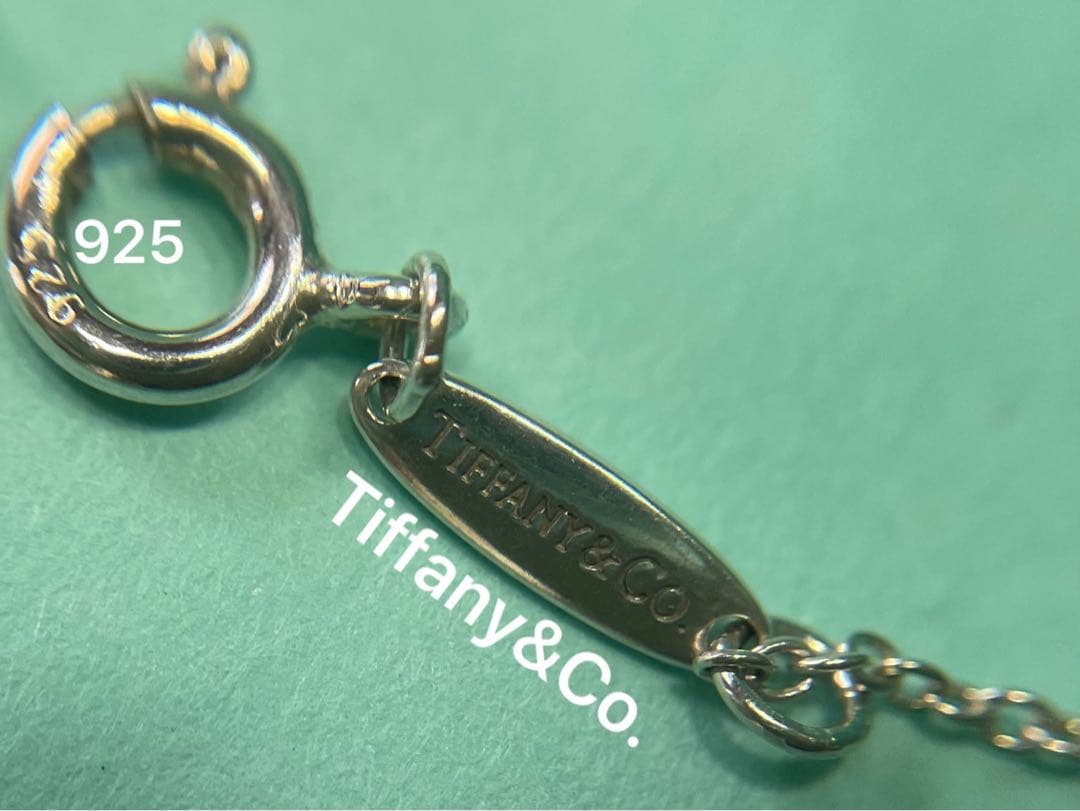 ティファニーエルサペレッティ　ダイヤピアス　5Pダイヤオープンハートネックレス