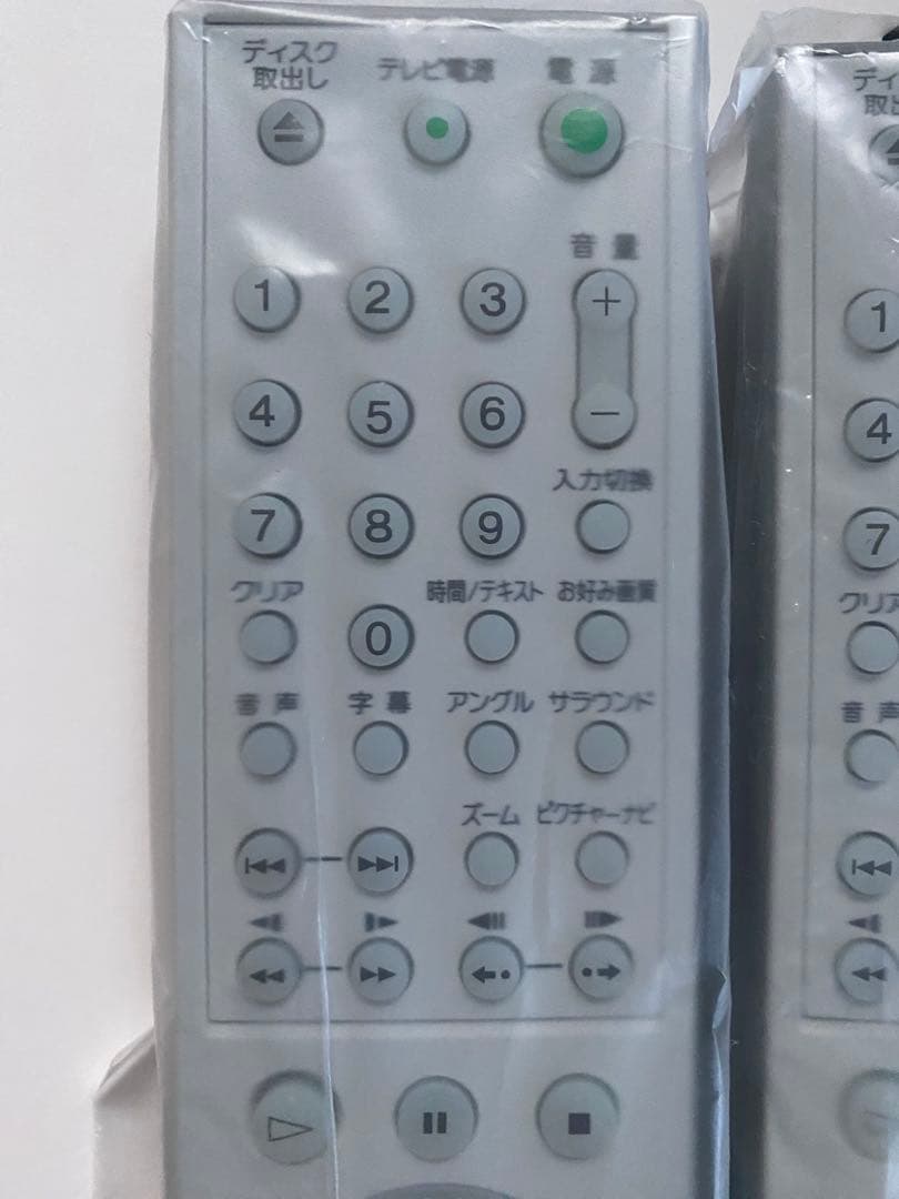 SONY DVDリモコン　新品、未使用品　RMT-D167J 6個セット