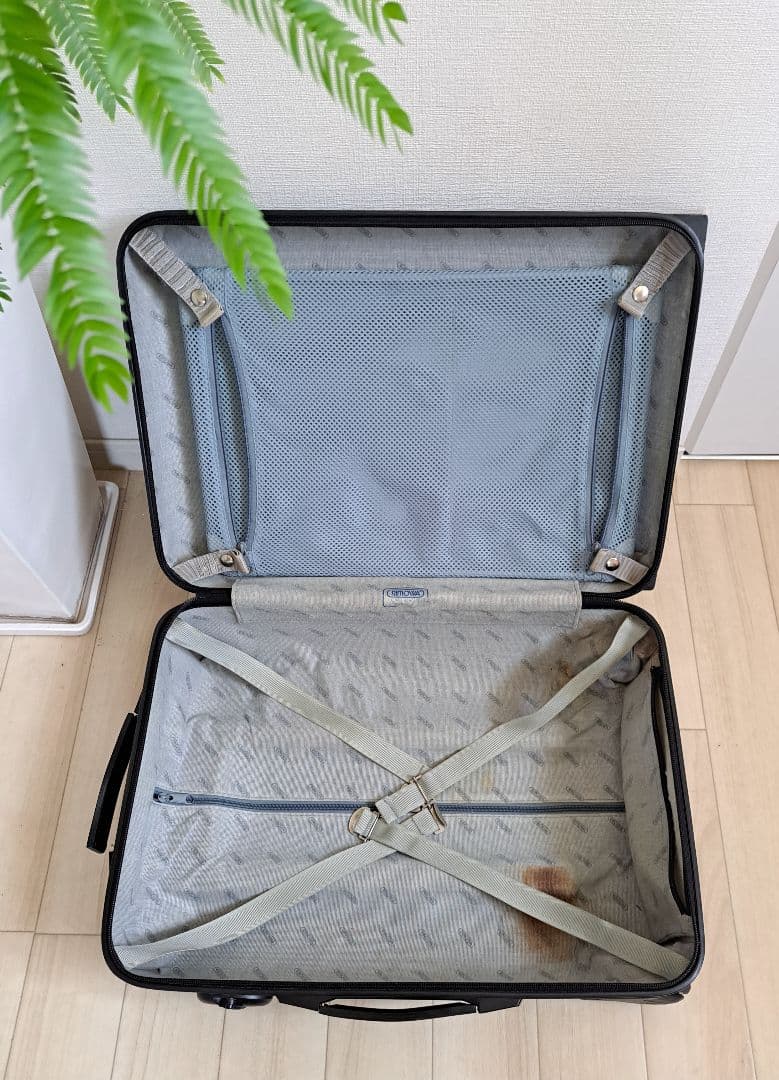 【ジャンク・破損あり】RIMOWAリモワ サルサ 35L機内持込み2輪廃盤品 黒