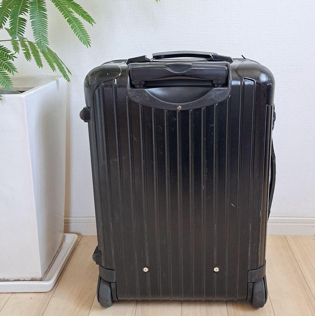 【ジャンク・破損あり】RIMOWAリモワ サルサ 35L機内持込み2輪廃盤品 黒