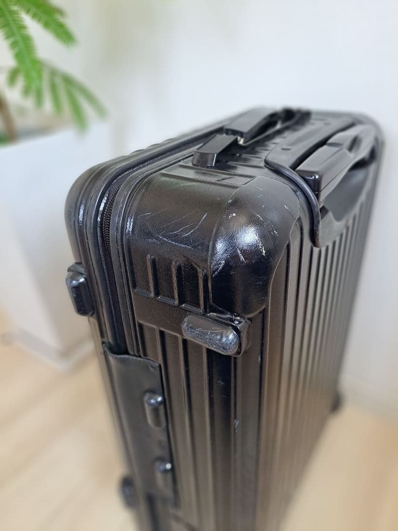 【ジャンク・破損あり】RIMOWAリモワ サルサ 35L機内持込み2輪廃盤品 黒