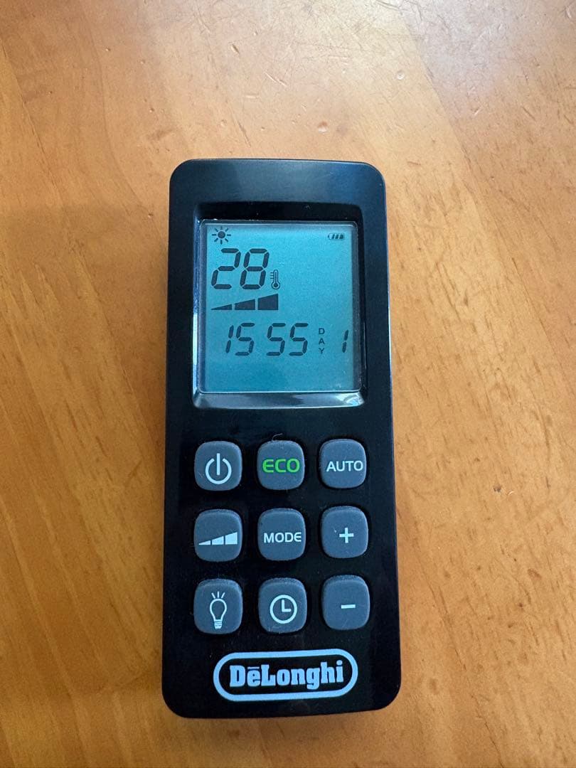 De'Longhi MDH15-BK マルチダイナミックヒーター リモコン付き