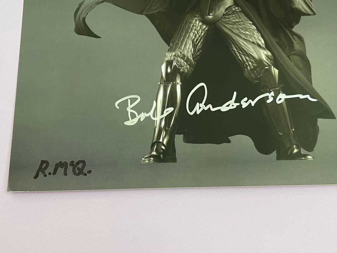 スターウォーズ　直筆サイン　ダース・ベイダー　役　声優　スタント　アート　４名