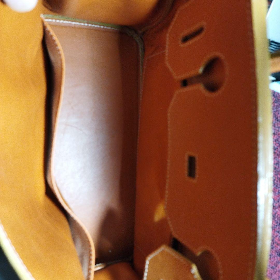 激レア　HIGH-CLASS キャメル スエード バッグ　現状販売　横幅30cm