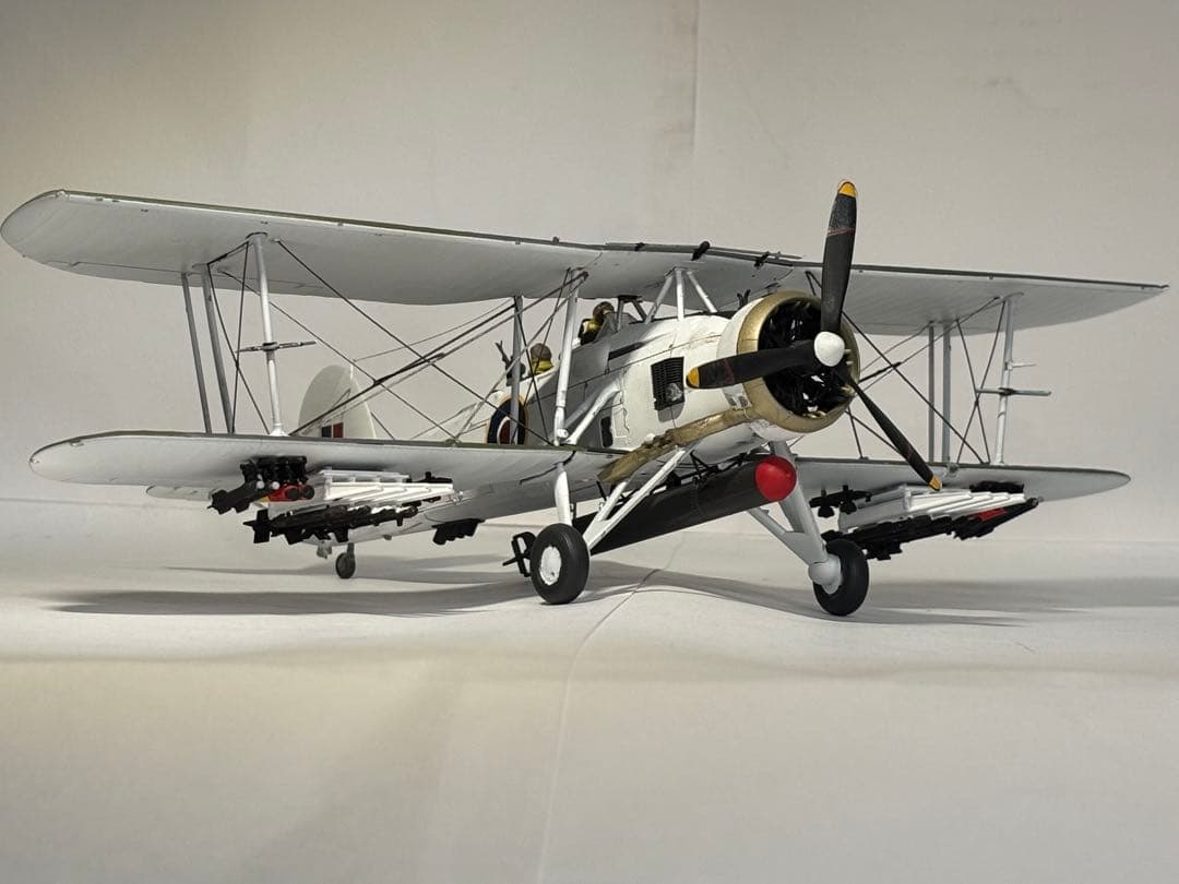 タミヤ 1/48 英国海軍　フェアリー　ソードフィッシュMk.2. 完成品