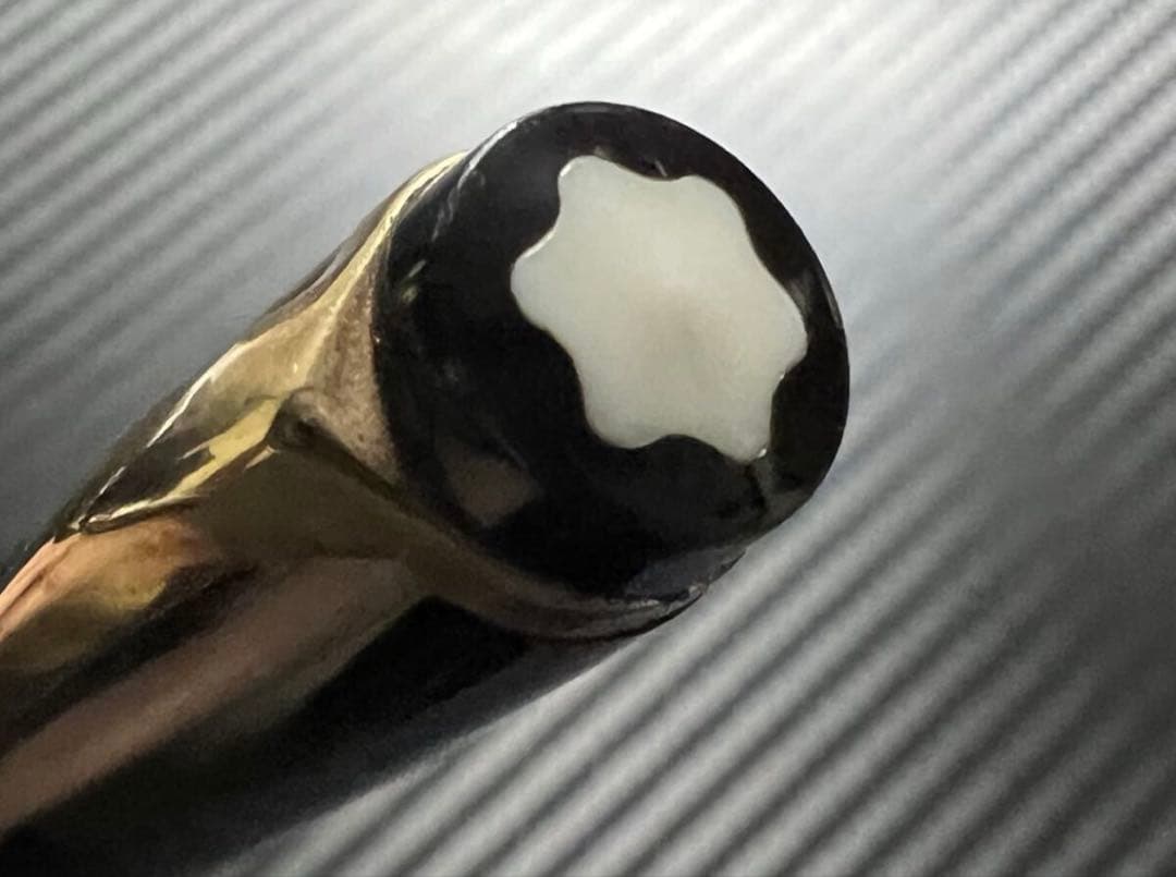 極美品 モンブラン No.14 万年筆 EF 極細字 ブラック