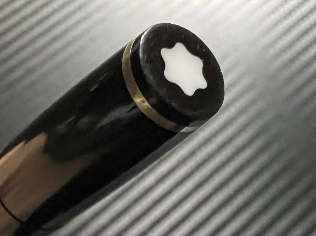 極美品 モンブラン No.14 万年筆 EF 極細字 ブラック