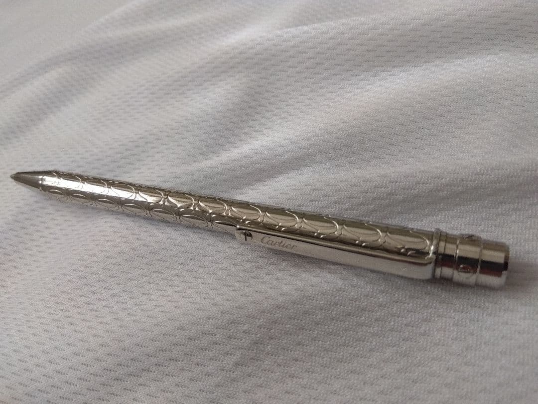 カルティエ cartier サントス ボールペン ハッピーバースデー 刻印
