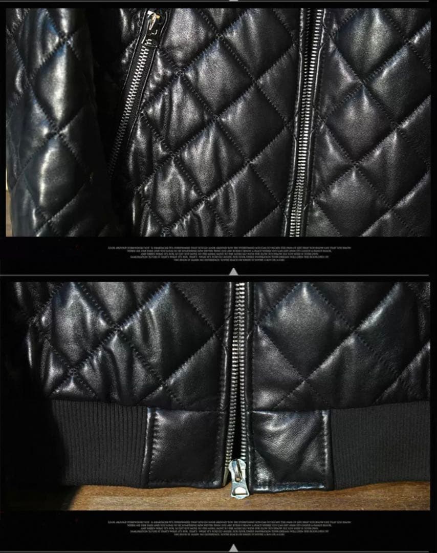 ラム革ジャケット　本革ジャケットmサイズラスト一点