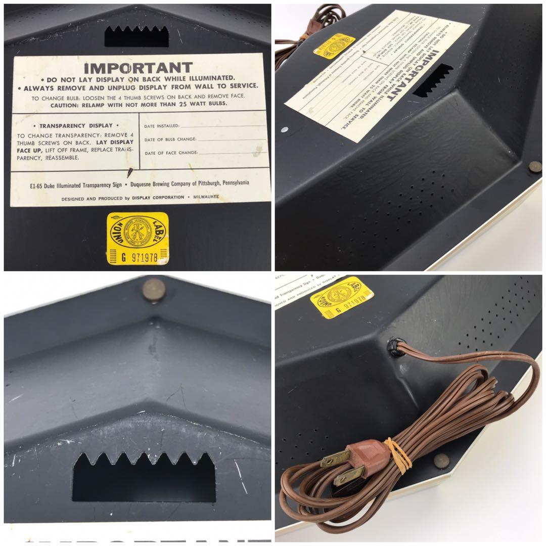 非売品 激レア DUKE BEER デュークビール 広告60年代 サーフィン版