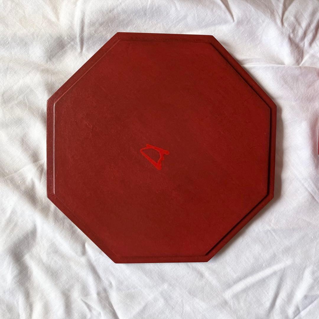 象彦 茶道具 縁高 五段重 八角 雁