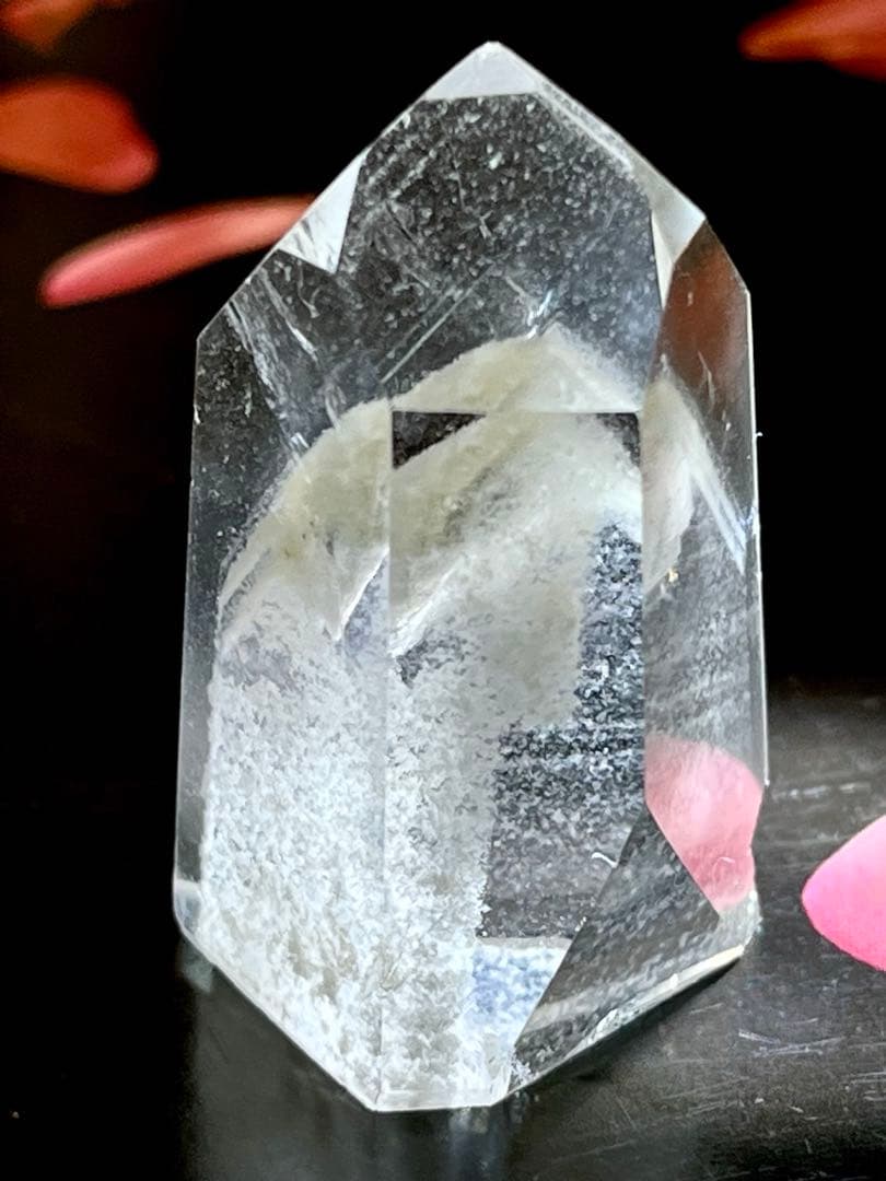 龍脈水晶　パイライトインクォーツ　クリスタル　水晶　黄鉄鉱　ファントム