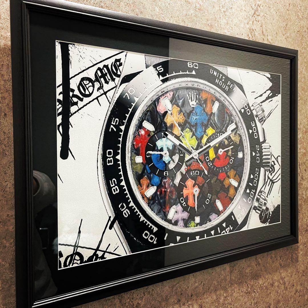 Grysonアート2.5Lロレックスデイトナクロムハーツパロディオマージュアート