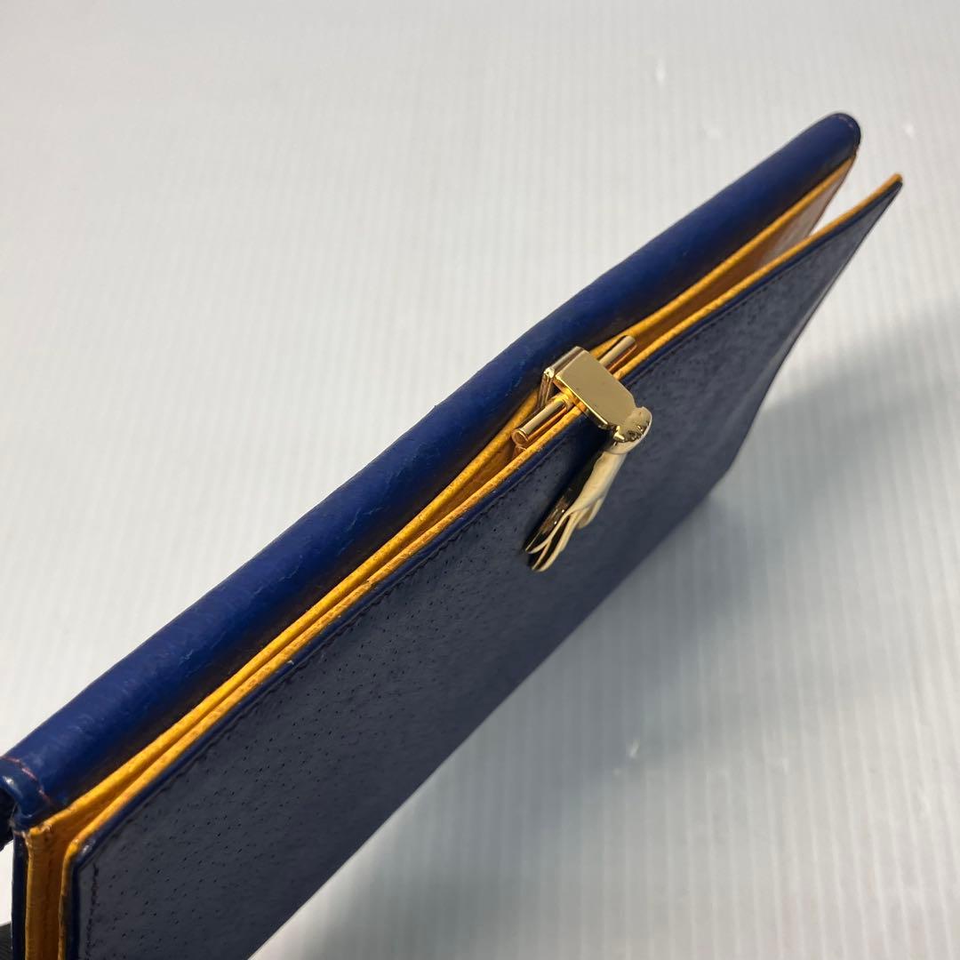 希少【GUCCI】二つ折り　長財布　オールドグッチ　ヴィンテージ　ハンドモチーフ