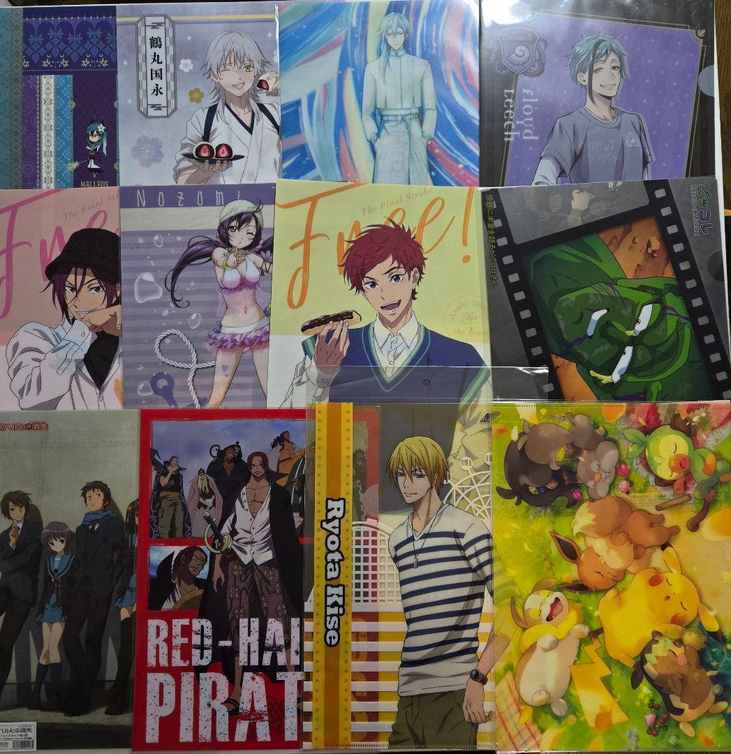 アニメグッズ キャラクターグッズ クリアファイル まとめ売り 200枚