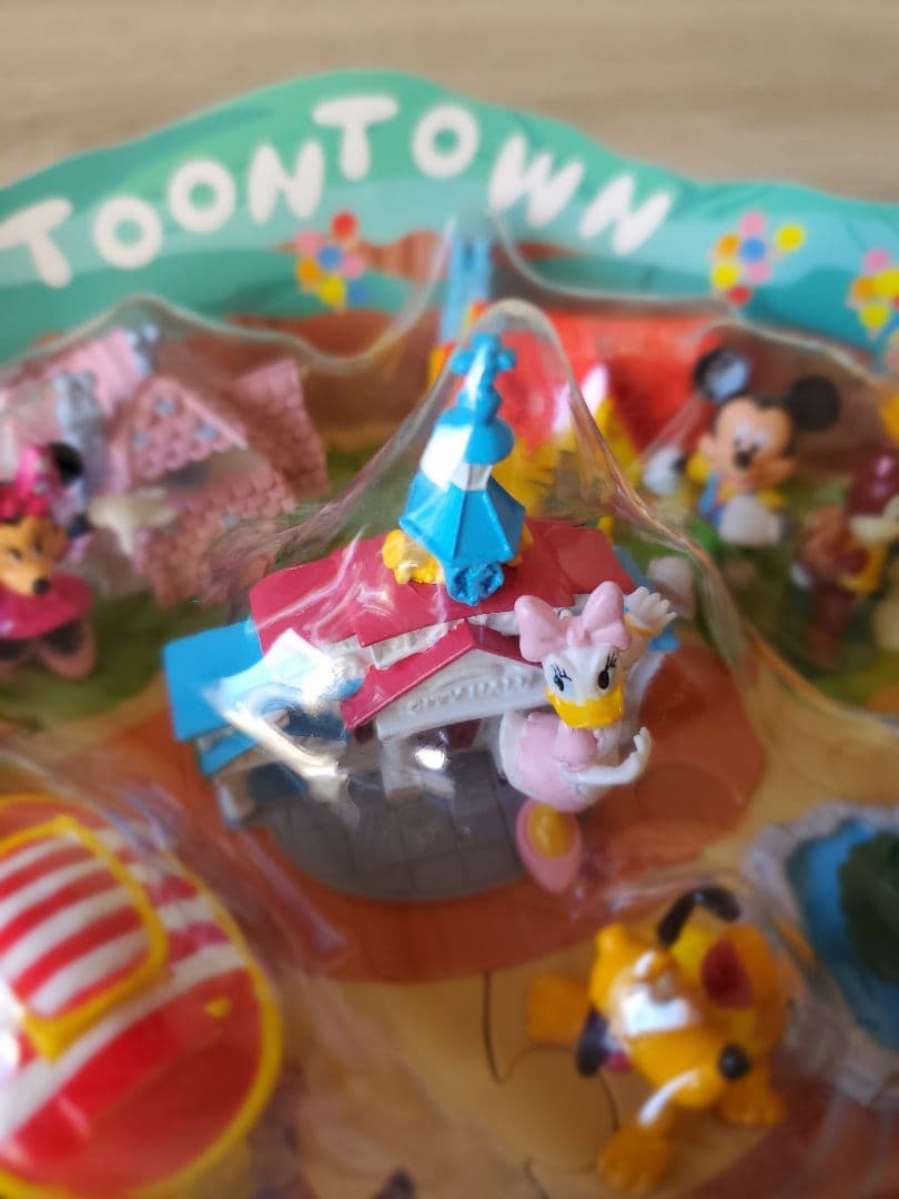 ☆激レア☆未使用美品☆ディズニートゥーンタウン ジオラマ フィギュア