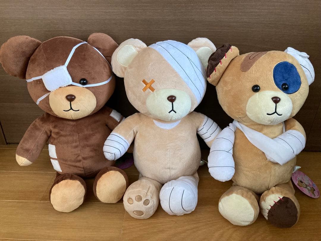 ガールズ&パンツァー ボコぬいぐるみ　　3点セット