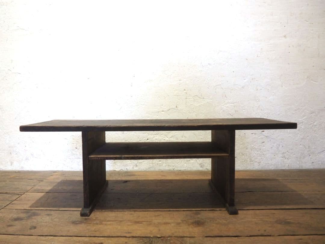 1293 ヴィンテージ　レトロな文机　ローテーブル　展示台　古家具　古道具