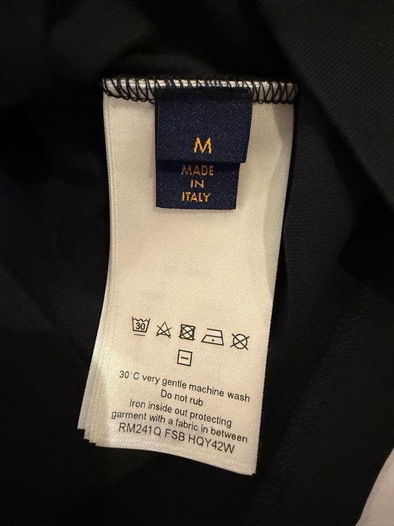 LOUIS VUITTON 　モノグラム　Tシャツ Mブラック