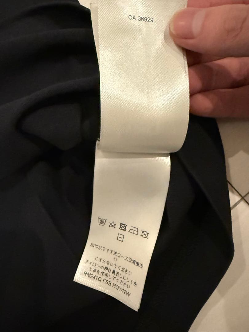 LOUIS VUITTON 　モノグラム　Tシャツ Mブラック