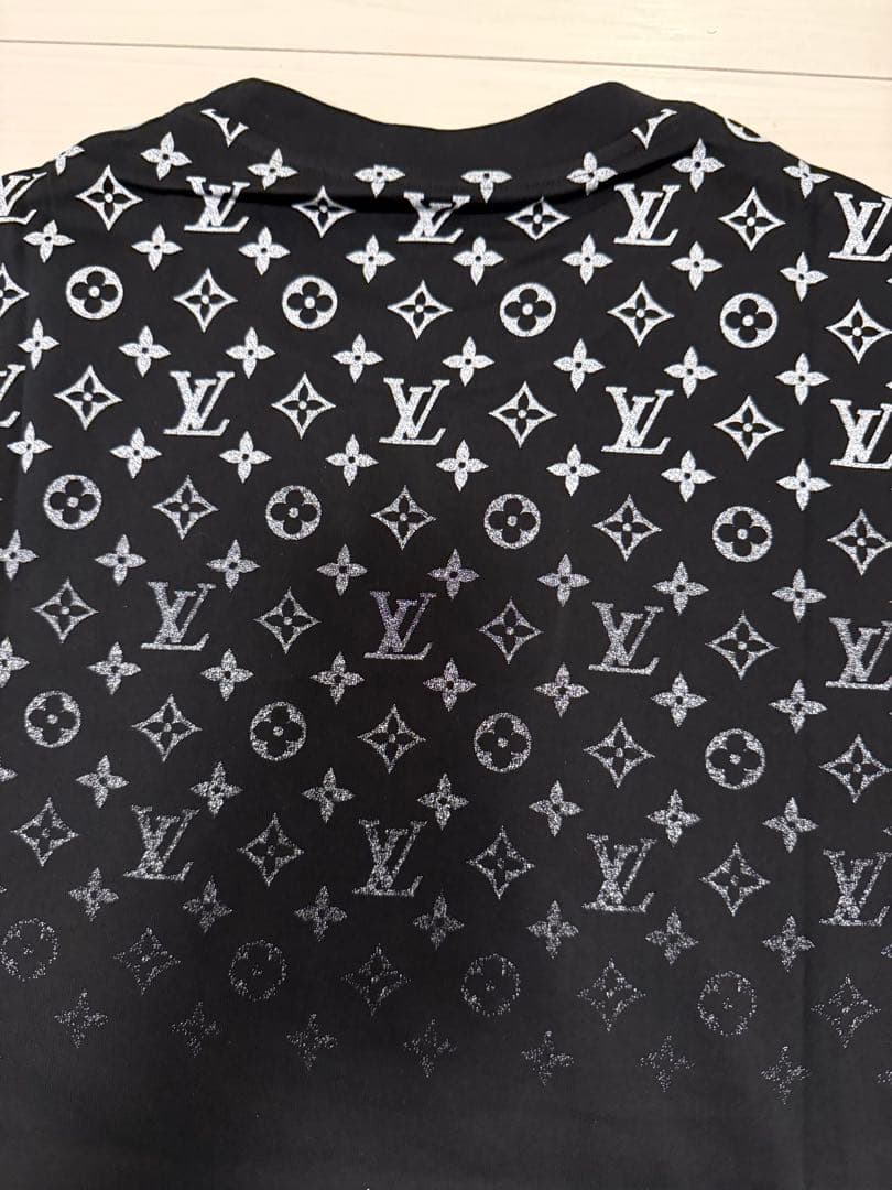 LOUIS VUITTON 　モノグラム　Tシャツ Mブラック