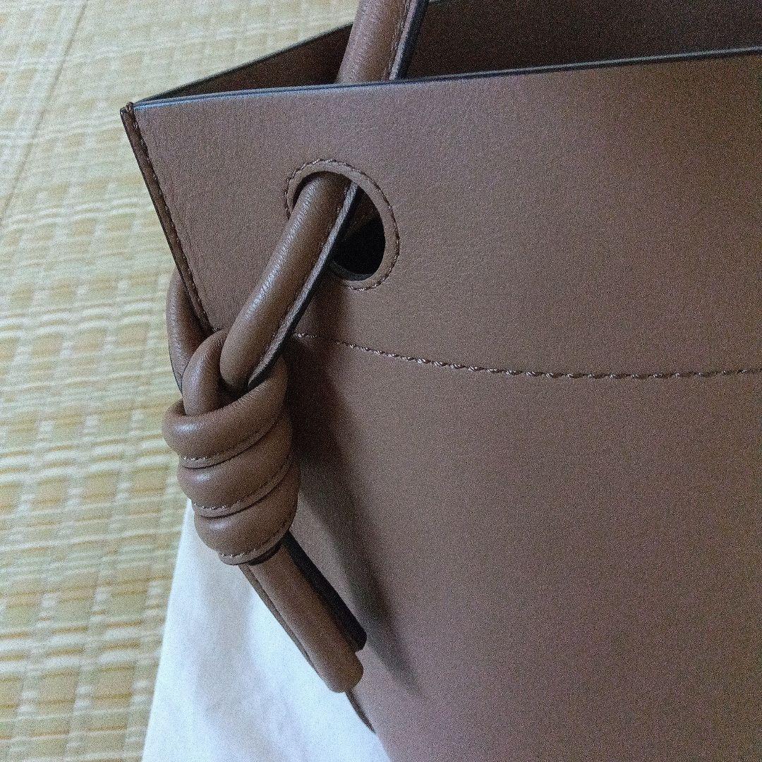 【美品】ORSETTO/オルセット　バケツBag　キャメル