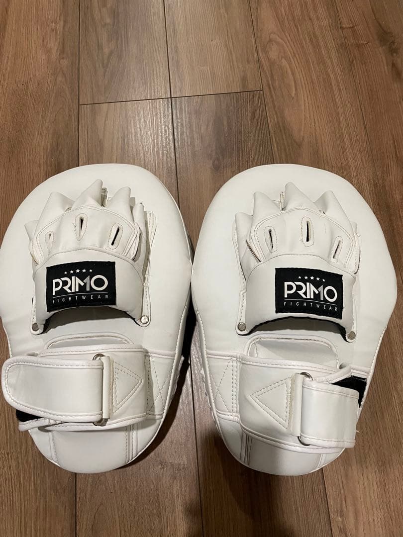 PRIMO パンチングキックミット ホワイト