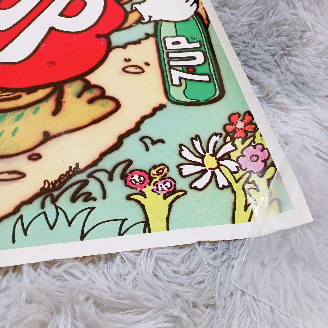 ❤️希少❤️1971年 セブンアップ 7up✨ Uncola 広告ポスター 海外