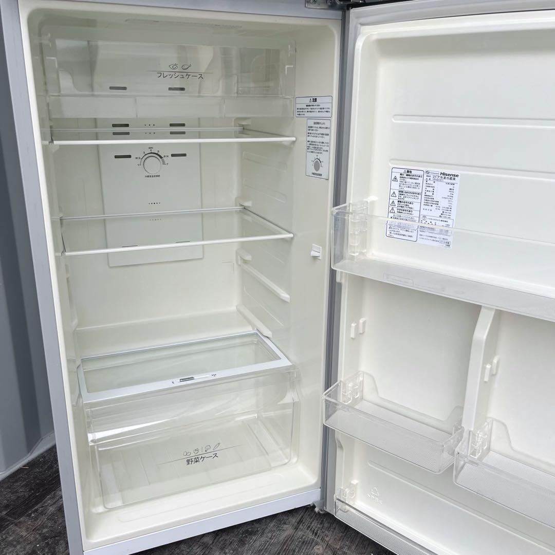 40取付無料！スタイリッシュシルバー大きめ227L 製氷ケース付き冷蔵庫！洗濯機