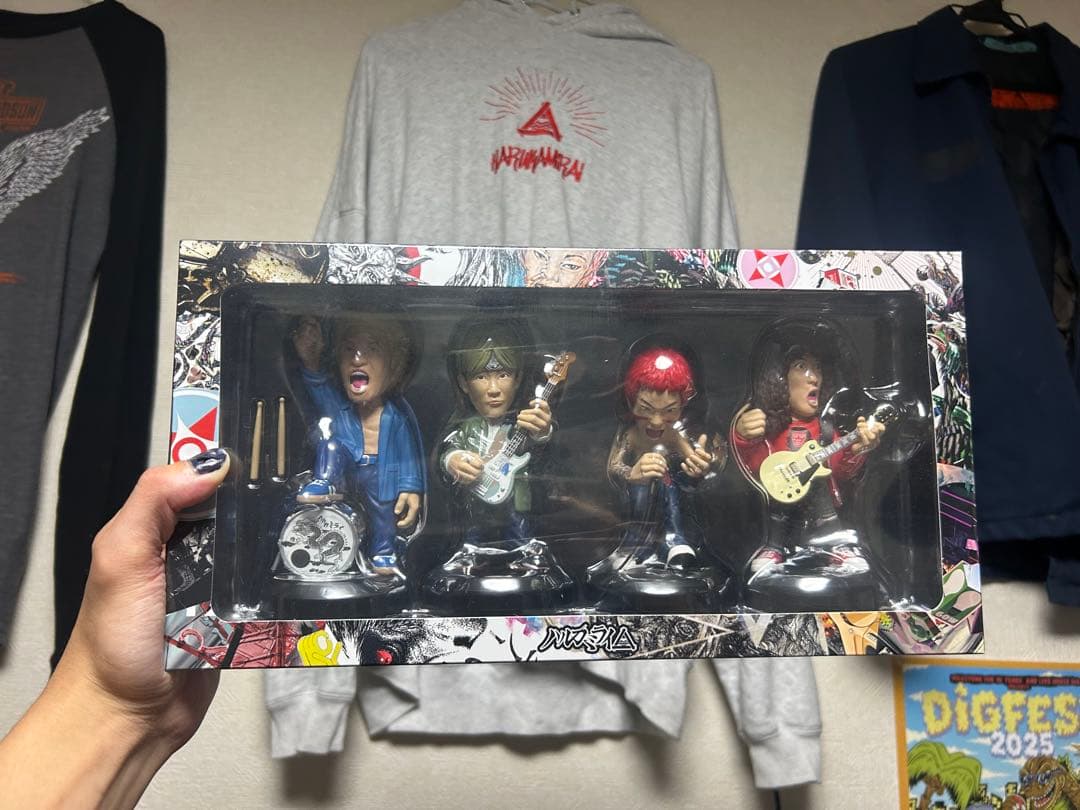 ハルカミライバンドフィギュアセット 未開封