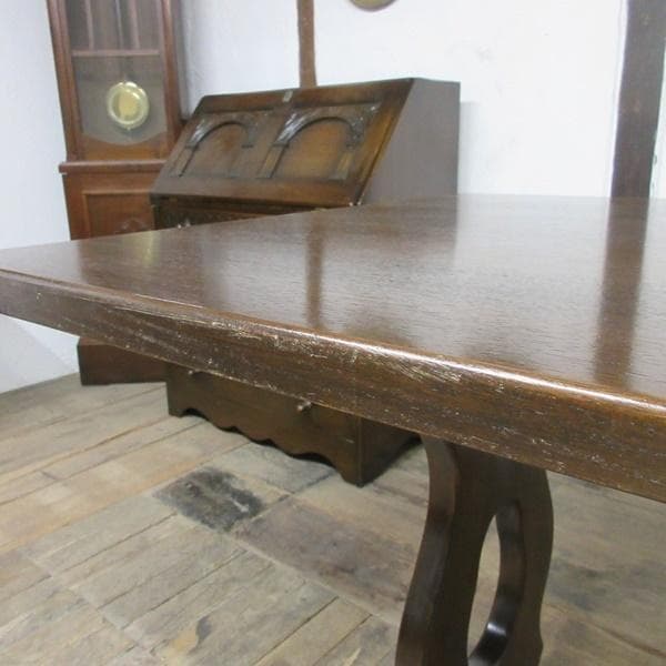 イギリス アンティーク 家具 ダイニングテーブル リフェクトリー 6066d