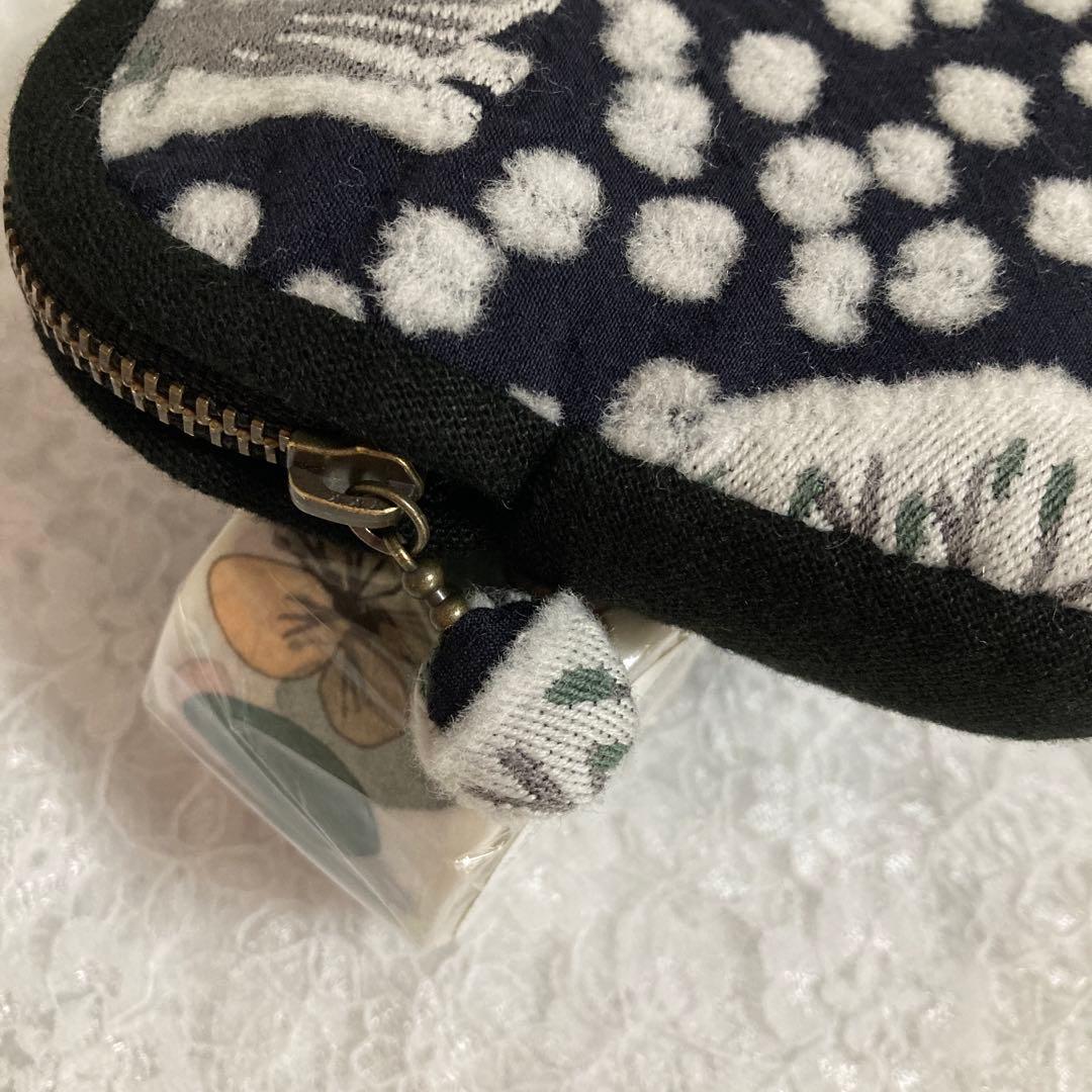 ミナペルホネン＊pollot&dopちょうちょ＊通帳ケース＊ハンドメイド〜＊