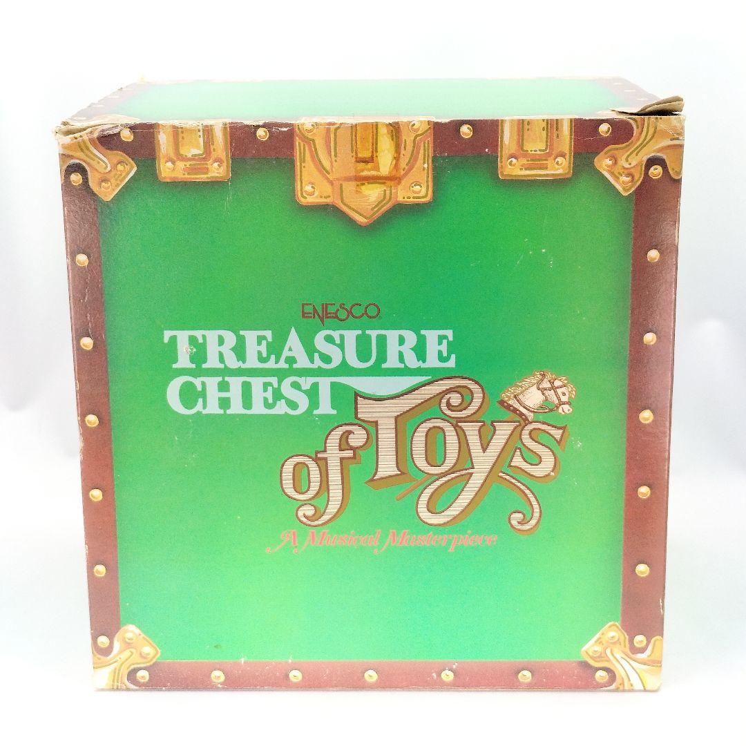 レトロ エネスコ トレジャーチェスト オルゴール 宝箱 おもちゃ箱 かわいい