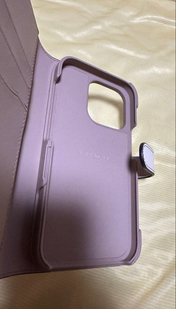 COACH iPhone 14 Pro 手帳型ケース 花柄