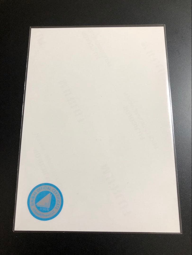 日向坂46 五期生お披露目制服 生写真 直筆サイン　高井俐香