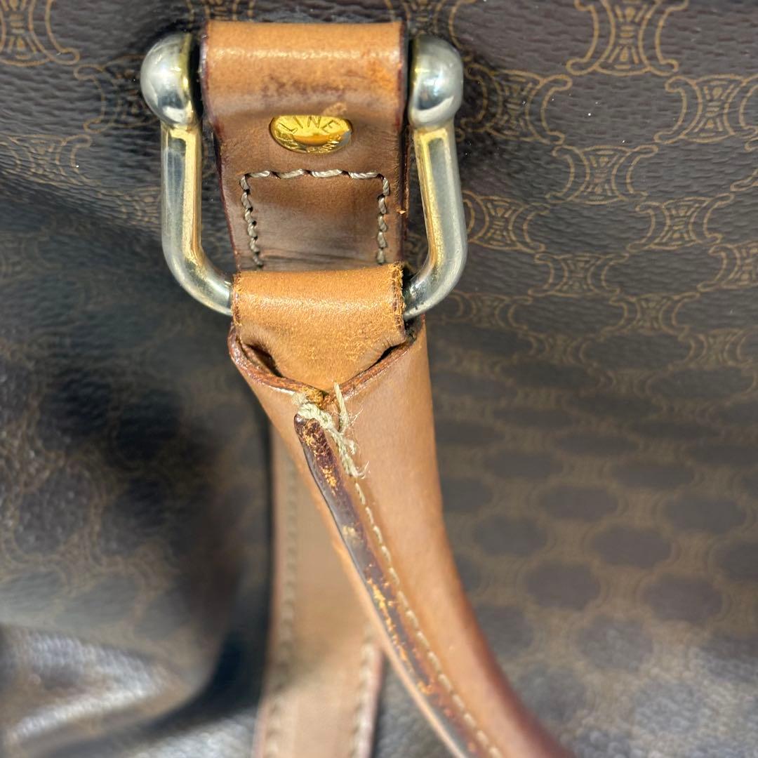 セリーヌ ハンドバッグ ミニボストン マカダム トリオンフ ヴィンテージ