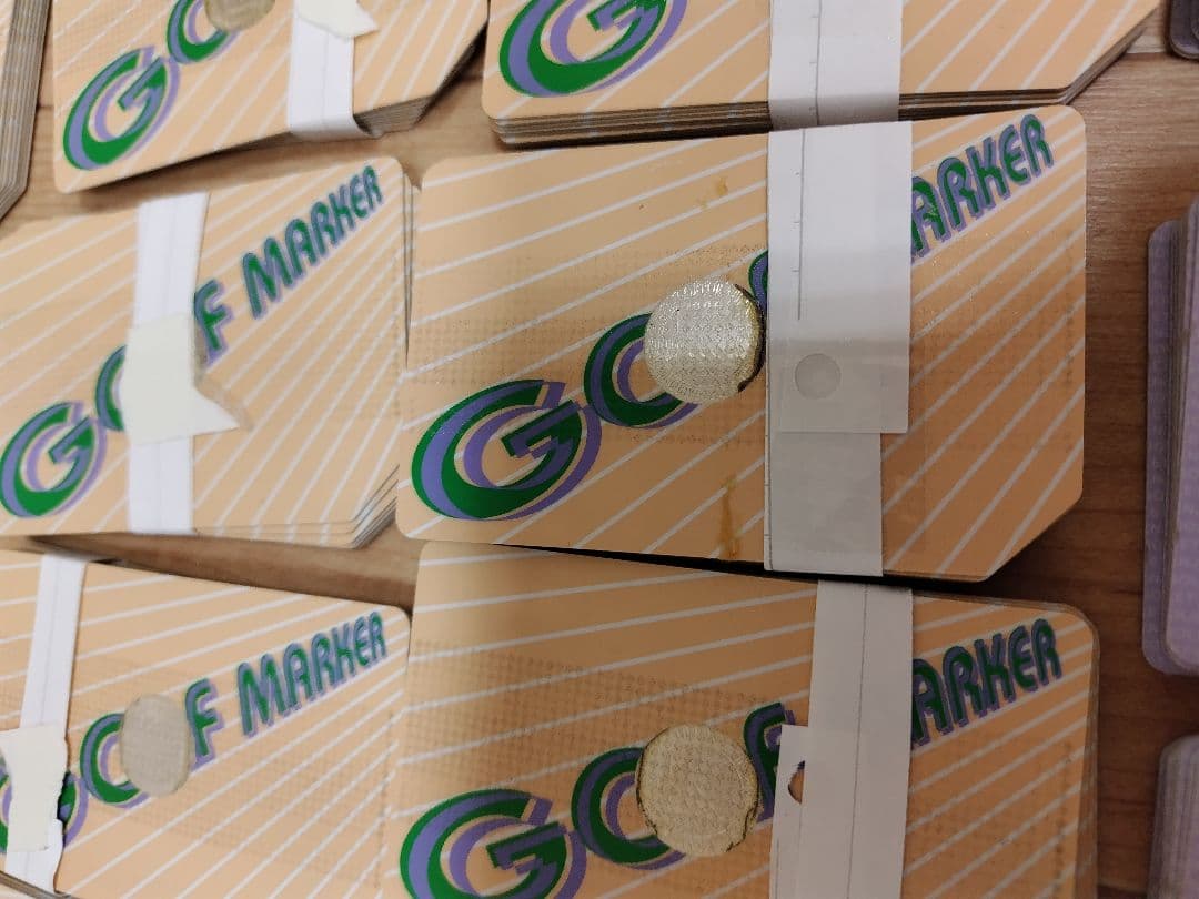 パチンコ景品ゴルフマーカー834枚　メダル　レア非売品　パチスロ景品