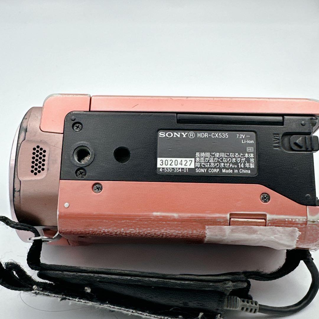 SONY HDR-CX535 Handycam 9.2メガピクセル ビデオカメラ