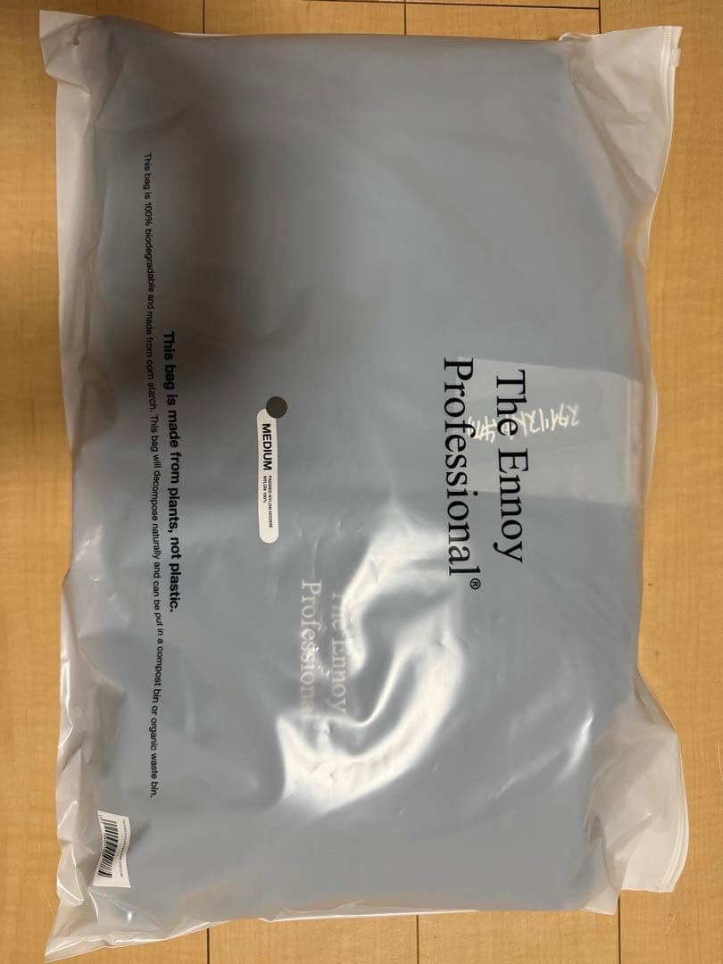 ジャケット・アウター ENNOY PADDED NYLON HOODIE GRAY M