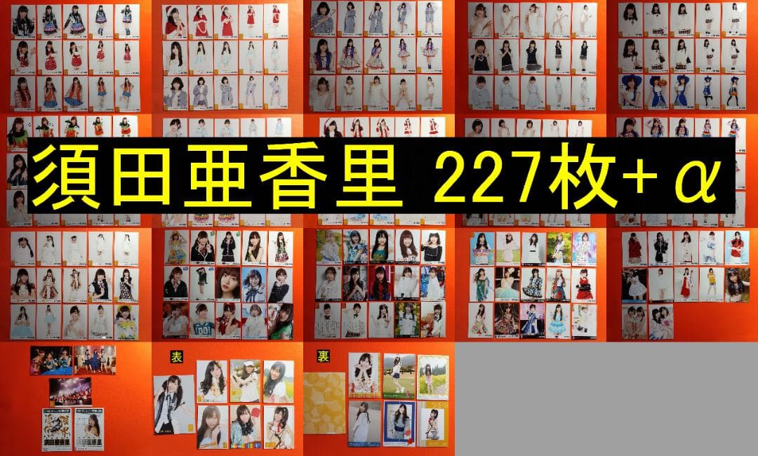 SKE48 須田亜香里 227枚+α 生写真(管理No.S-083)