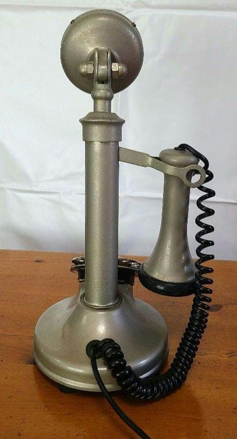 【アンティーク】卓上 電話機 昭和レトロ ヴィンテージ インテリア用