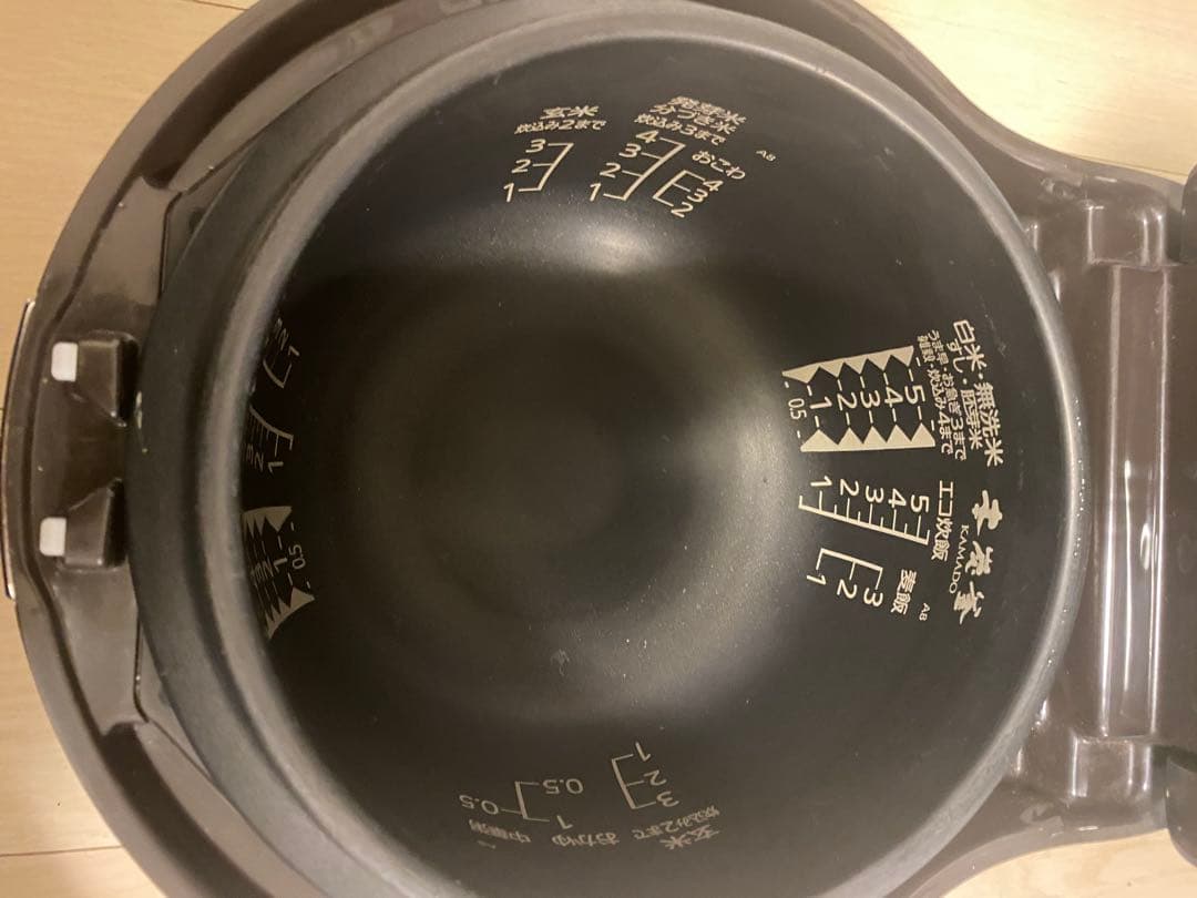 三菱電機 IH炊飯器 本炭釜 NJ-AW108-B 5.5合