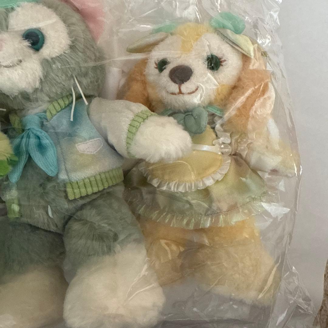 ダッフィー&フレンズ20周年　ポージープラッシー　カラフルハピネス　全7人セット