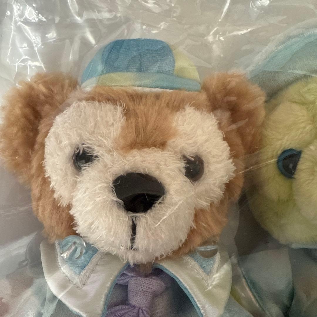 ダッフィー&フレンズ20周年　ポージープラッシー　カラフルハピネス　全7人セット