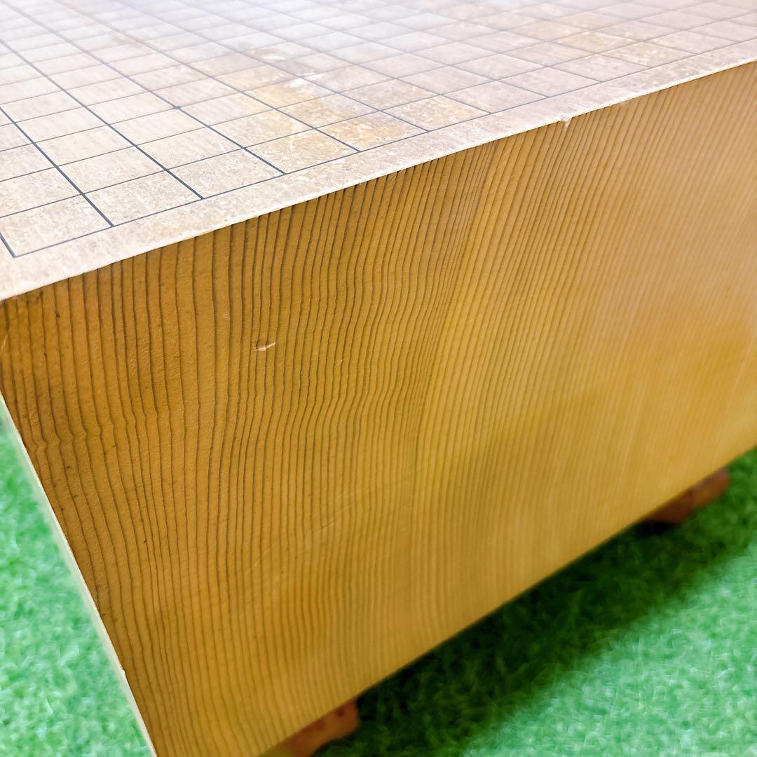 希少　6.7寸　囲碁盤セット　20.6cm 新榧　天地柾目　大理石碁笥　御筒