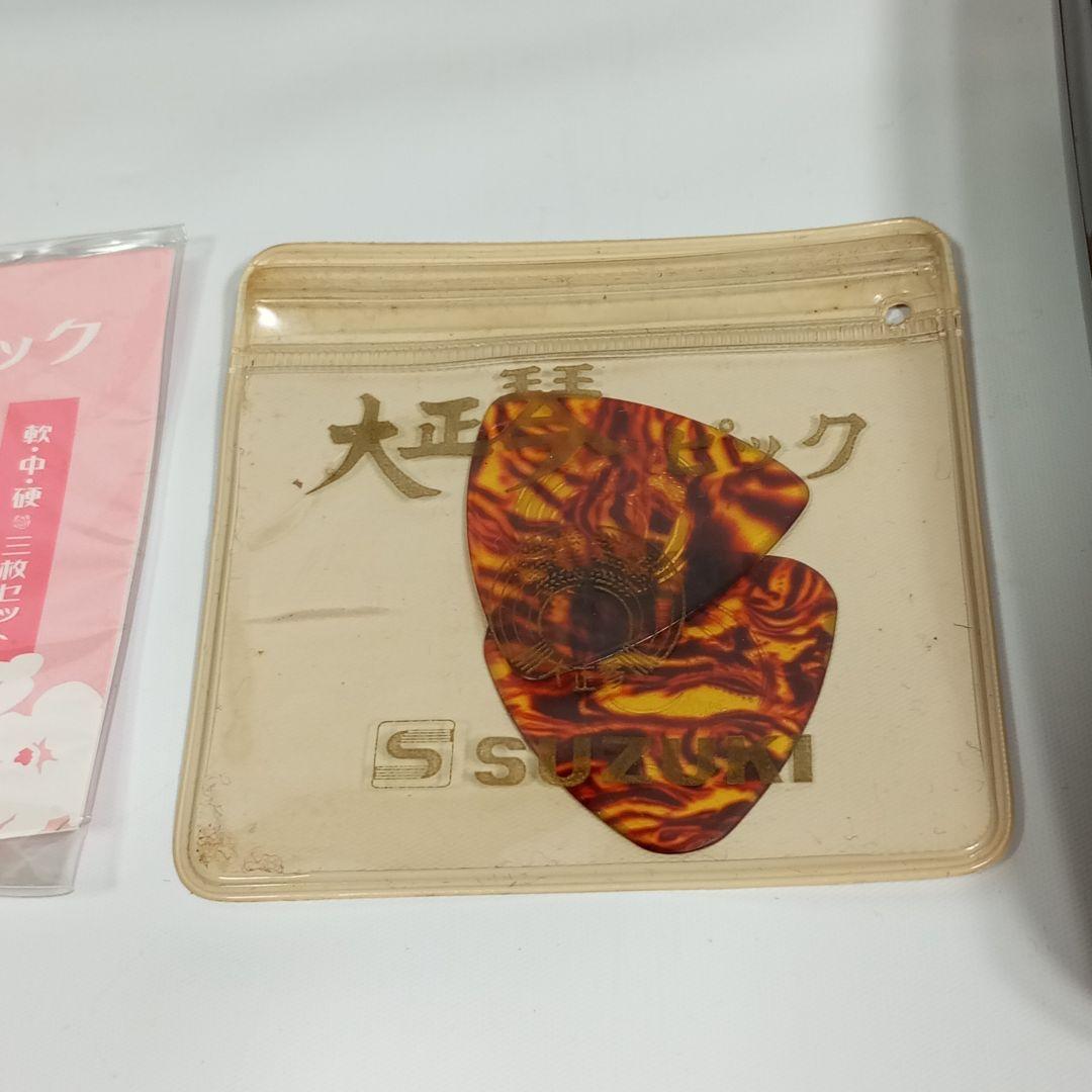 SUZUKI 電気大正琴 桂 TAS-11 調律器ST-300付　ピック5枚