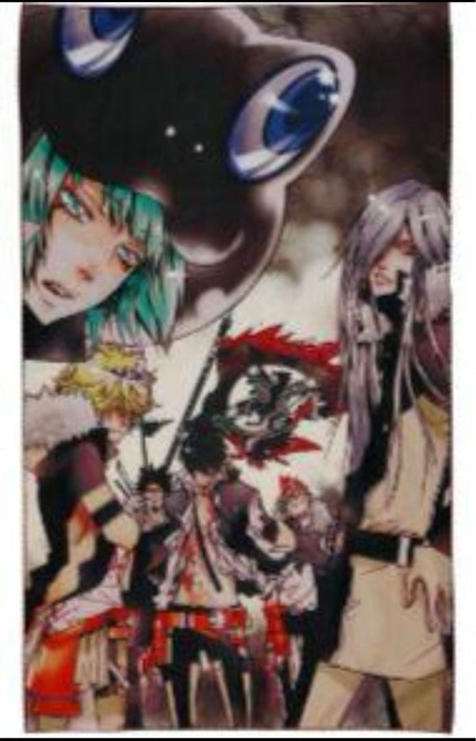 ビッグタオル　天野明展　リボーン　ヴァリアー　スクアーロ　フラン　ベルフェゴール