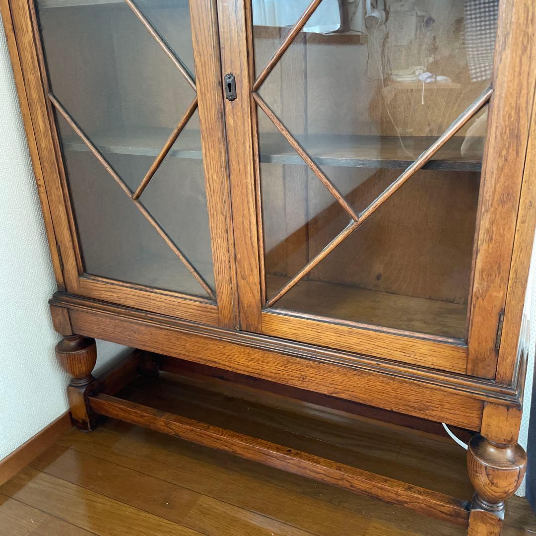 ロイズアンティーク ＊ キャビネット ブックケース 本棚 英国アンティーク