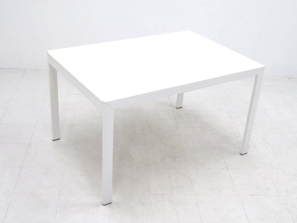 展示品　カリガリス　ガラス　伸長式　エクステンション　ダイニングテーブル